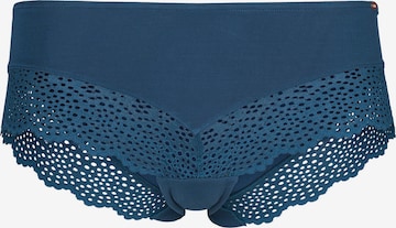 Skiny Boyshorts in Blue: front