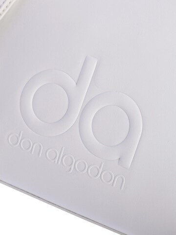 Don Algodon - Bolso de hombro 'Bolso bandolera para mujer DON ALGODON Mesalina de piel sintética con cremallera' en blanco