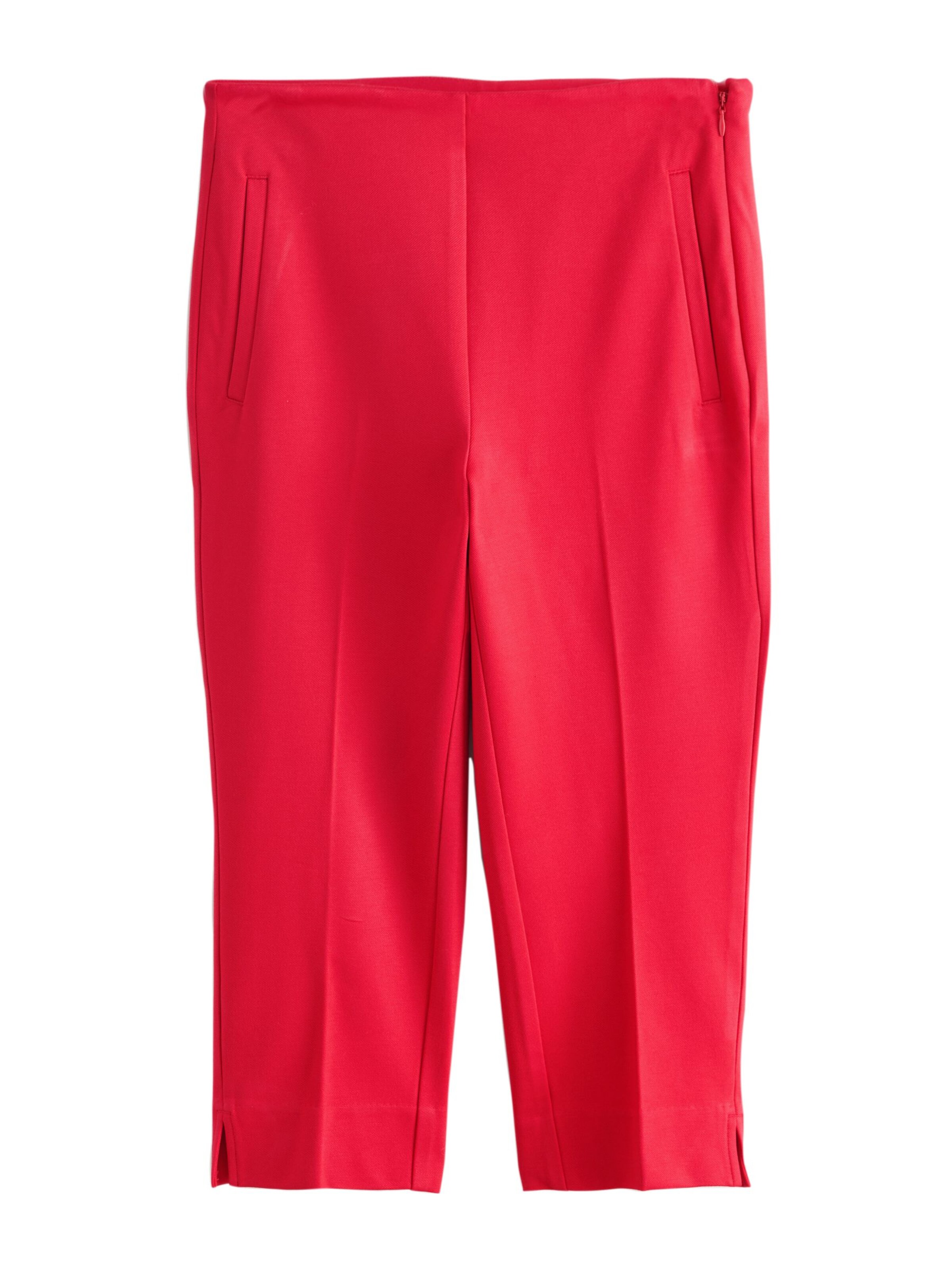 Next Slimfit Hose in Rot: Vorderseite