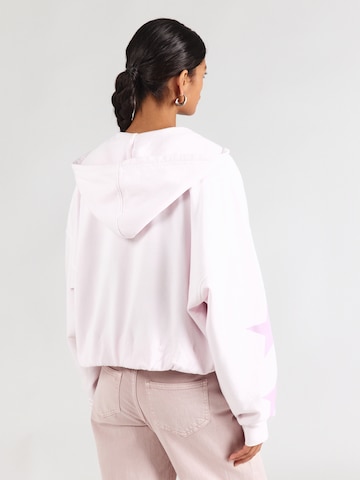 GUESS JEANS - Sudadera con cremallera en lila