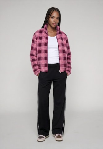Karl Kani Fleece jas in Lila