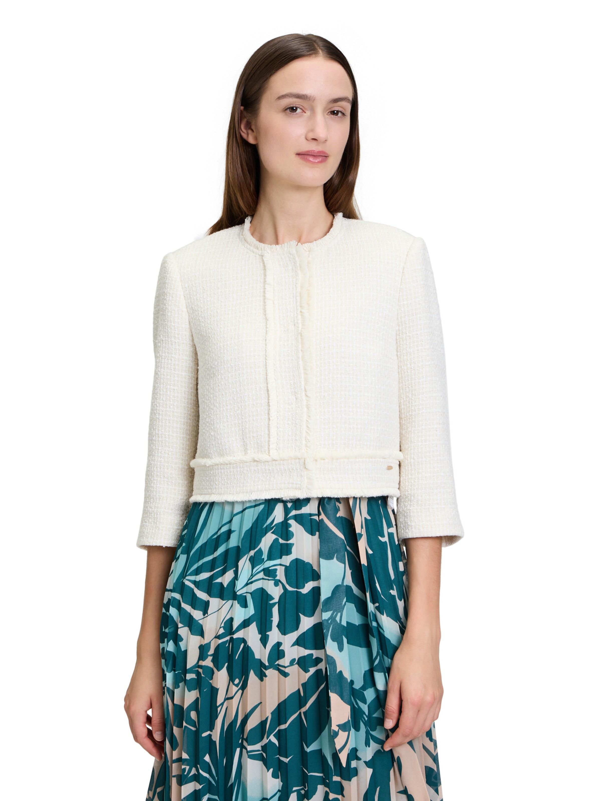 Bolero di Betty & Co in bianco: frontale