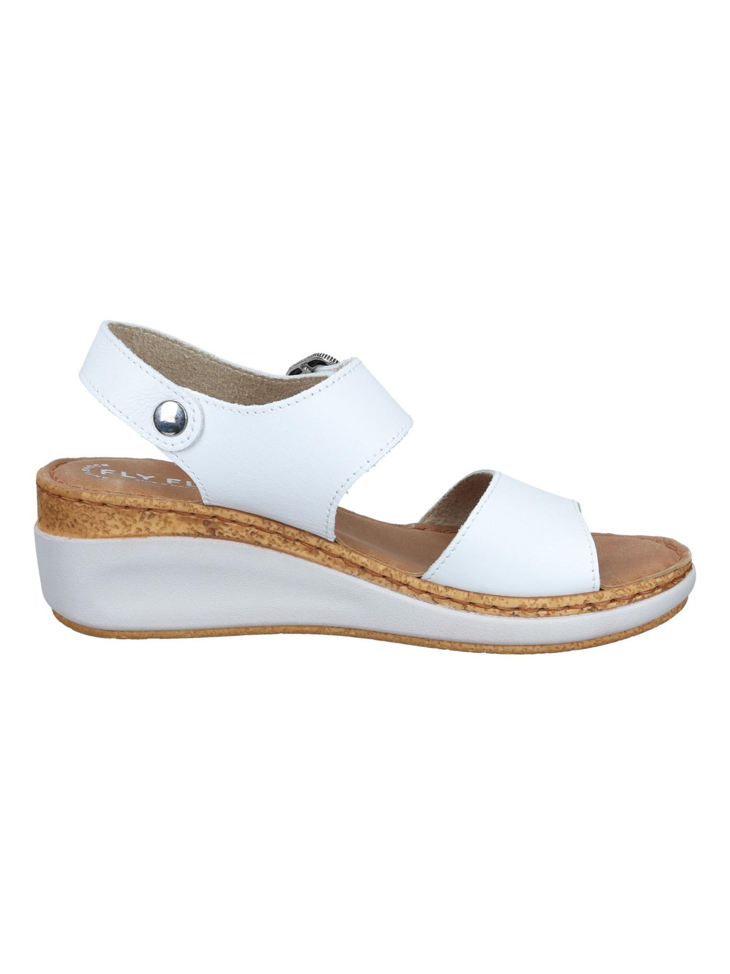 FLY FLOT Sandale‌ in Weiß