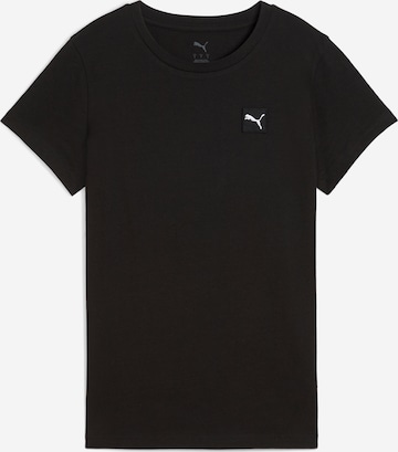 PUMA Shirt 'Ess' in Zwart: voorkant
