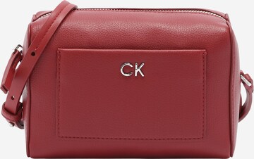 Calvin Klein Чанта с презрамки 'DAILY' в червено: отпред