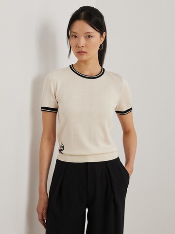 Lauren Ralph Lauren Pullover i beige: forside