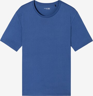 SCHIESSER T-Shirt 'Mix & Relax' in Blau: predná strana