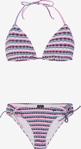 PROTEST Bikini 'PRTNADINE' in Blue: front