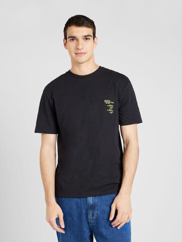JACK & JONES Koszulka 'CHAIN' w kolorze czarny