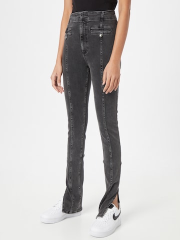 River Island Jeans in Black: front
