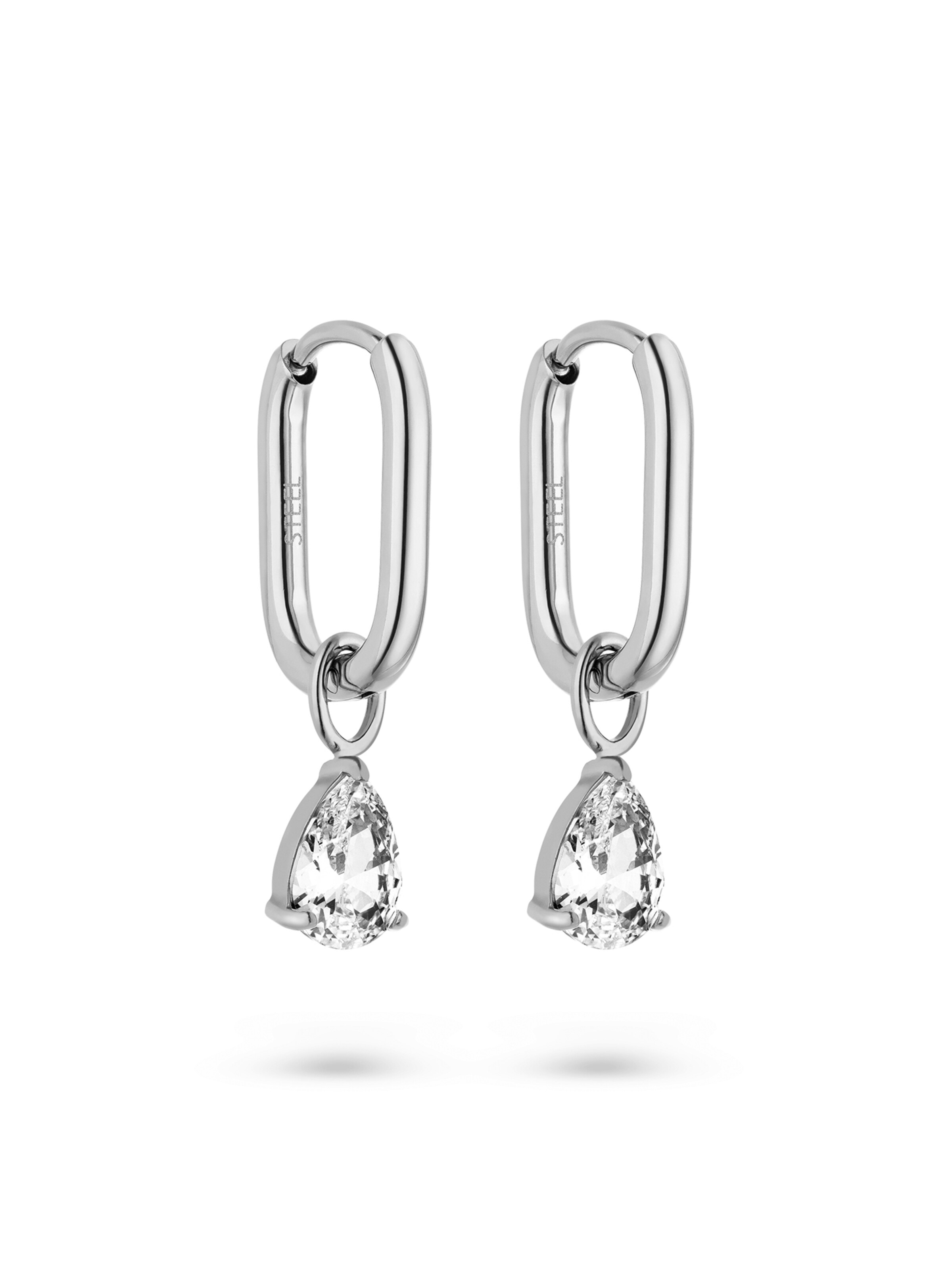 s.Oliver Earrings in Silver: front