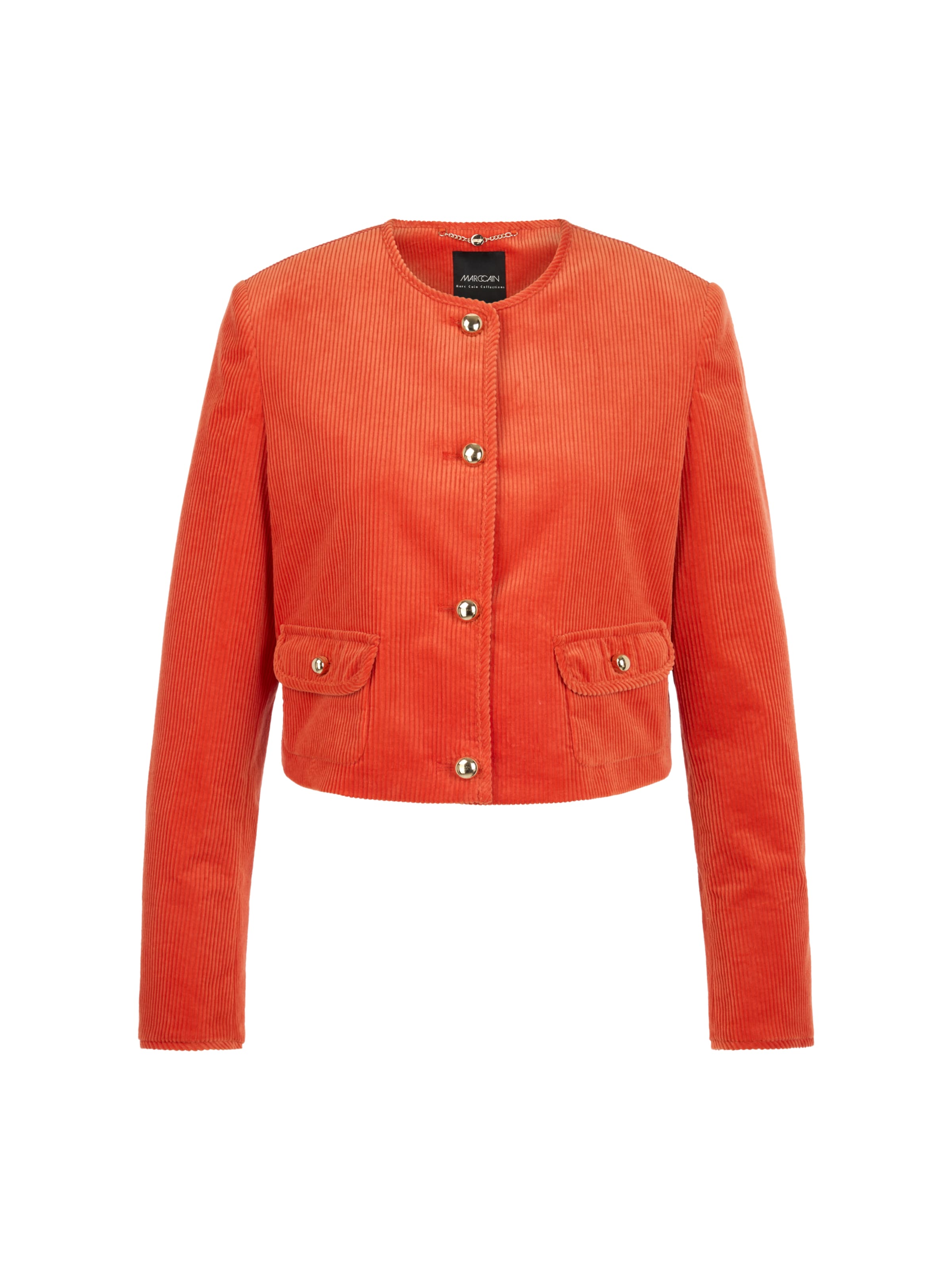 Veste mi-saison Marc Cain en orange : devant