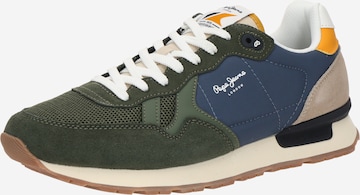 Pepe Jeans Sneaker 'Brit Camp' in Grün: Vorderseite