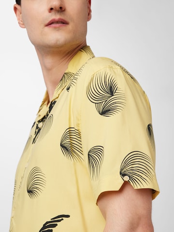 Ben Sherman Regular fit Button Up Shirt in Yellow