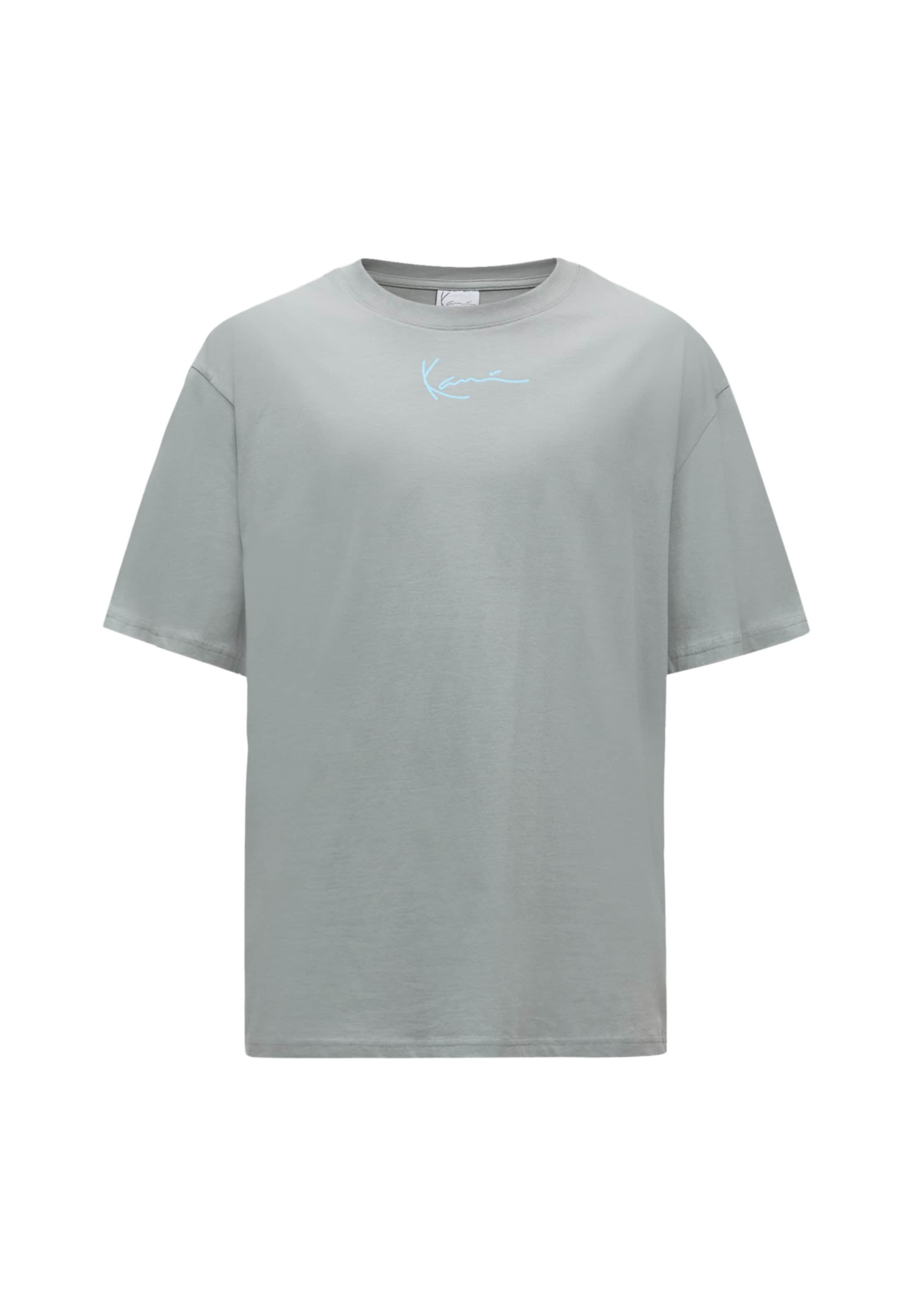 Karl Kani Shirt 'Signature' in S in Aqua / Grey, Item view