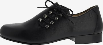 RAUSCHZEIT Trachtenschuh 'PLATTLER' in Schwarz: Vorderseite