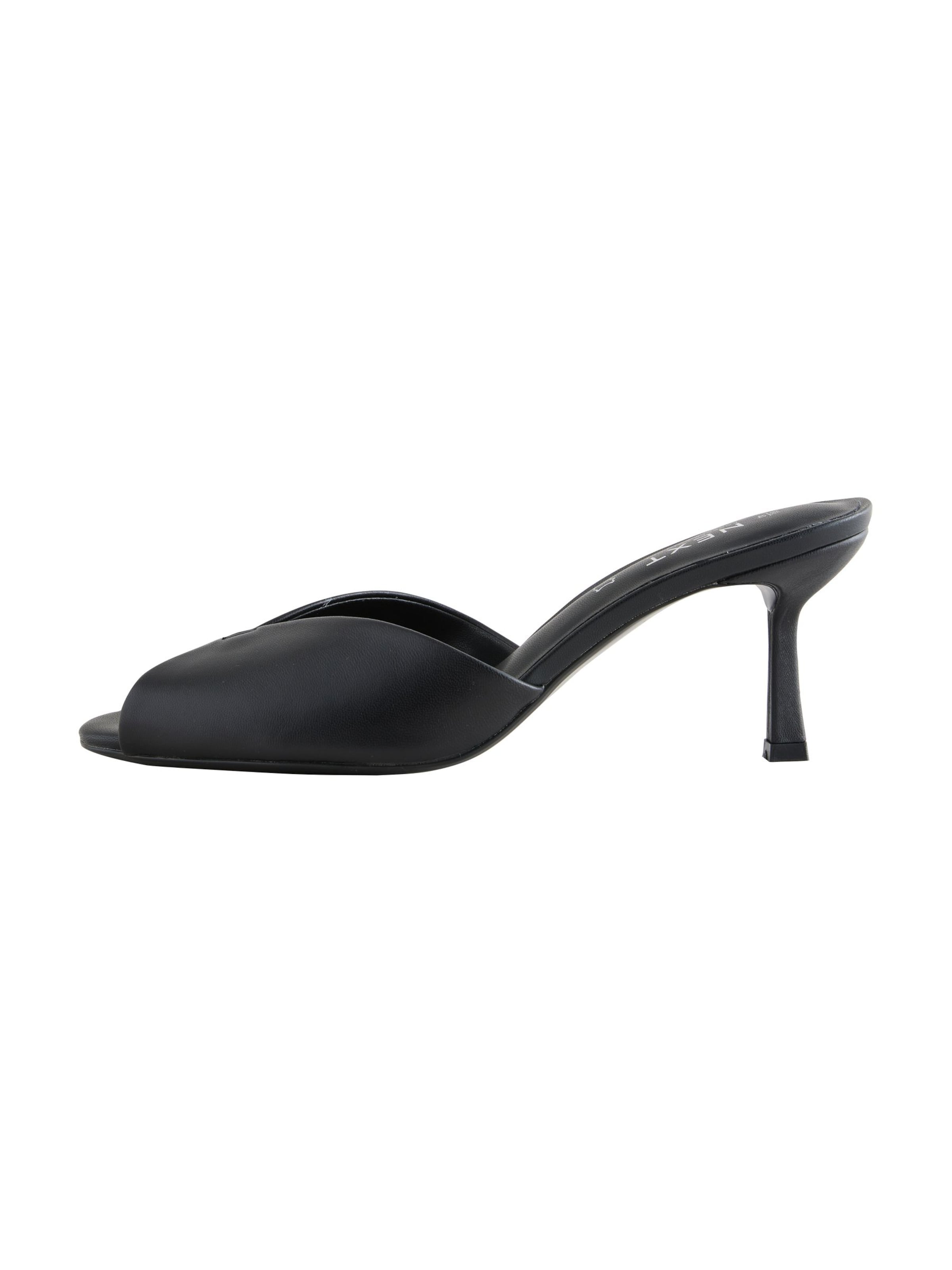 Next Pantolette 'Forever Comfort' in Schwarz: Vorderseite