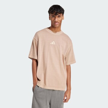 ADIDAS SPORTSWEAR Λειτουργικό μπλουζάκι 'All Szn' σε μπεζ: μπροστά