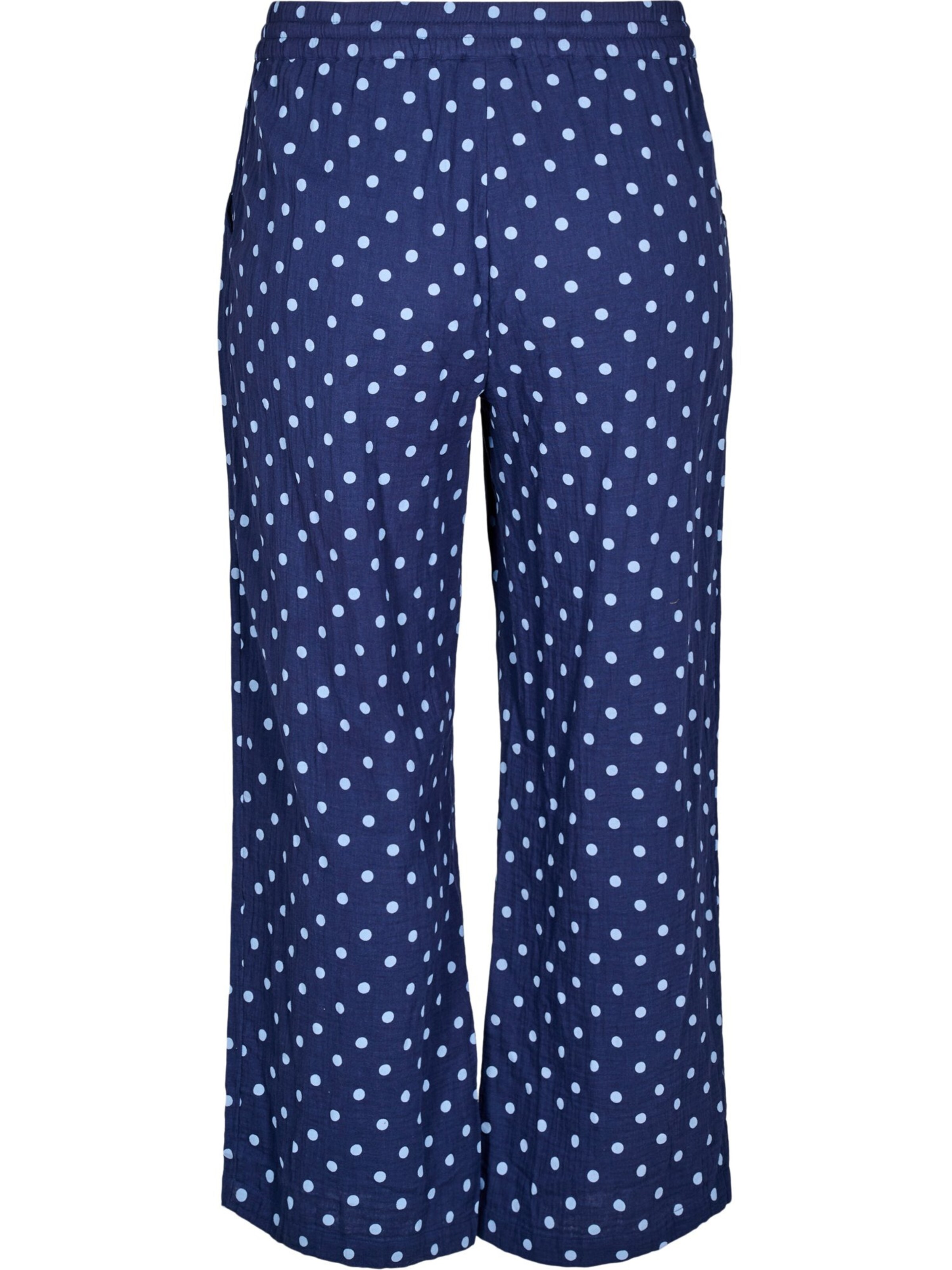 zils Zizzi Platas staras Bikses 'Vviva'