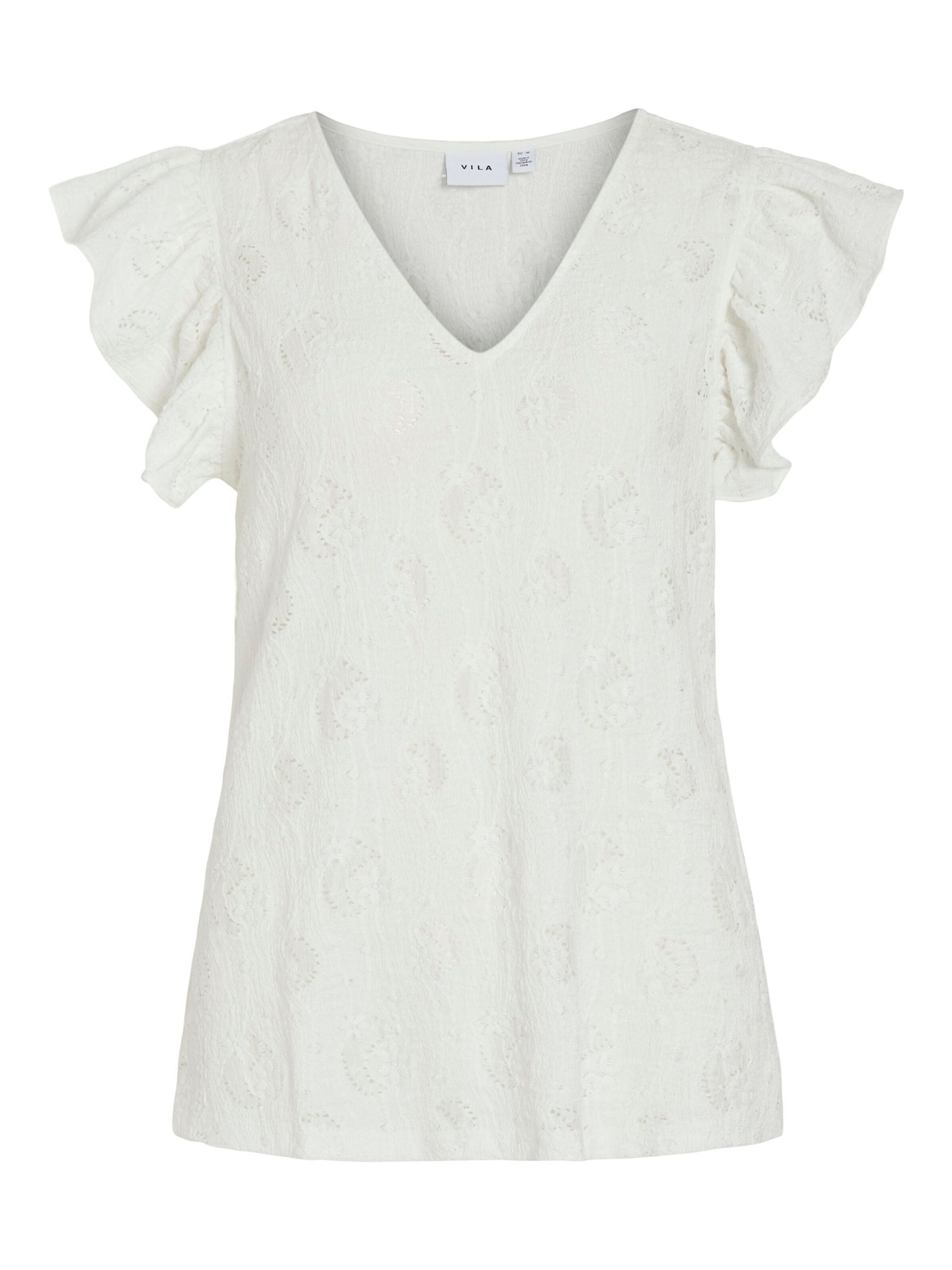 VILA Blusa 'VIKarla' en blanco, Vista del producto