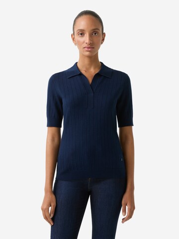 BOGNER Poloshirt 'June' in Blau: Vorderseite