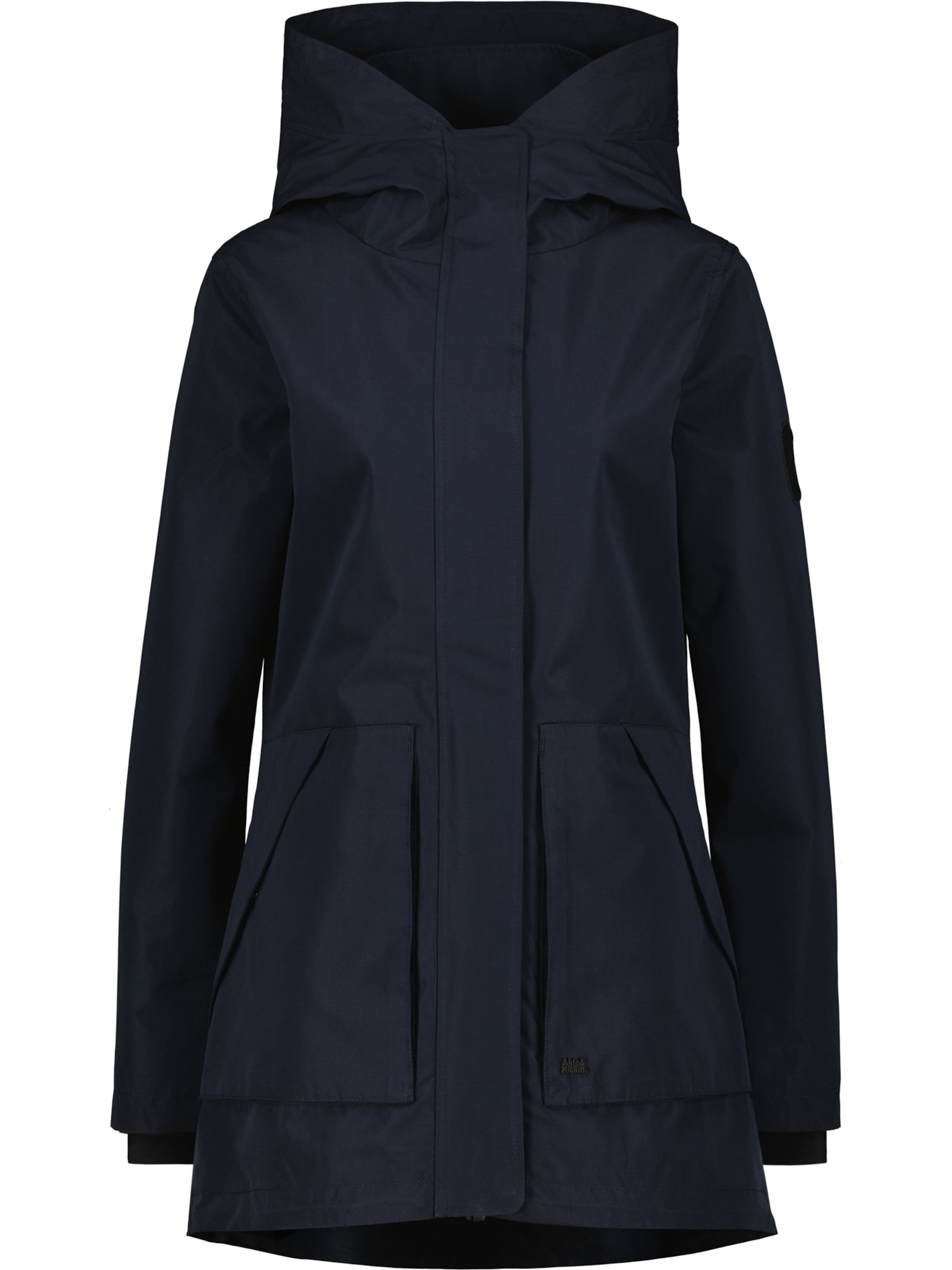 alife & kickin Ανοιξιάτικο ή φθινοπωρινό παρκά 'ArlettaAK A' σε μαύρο: μπροστά