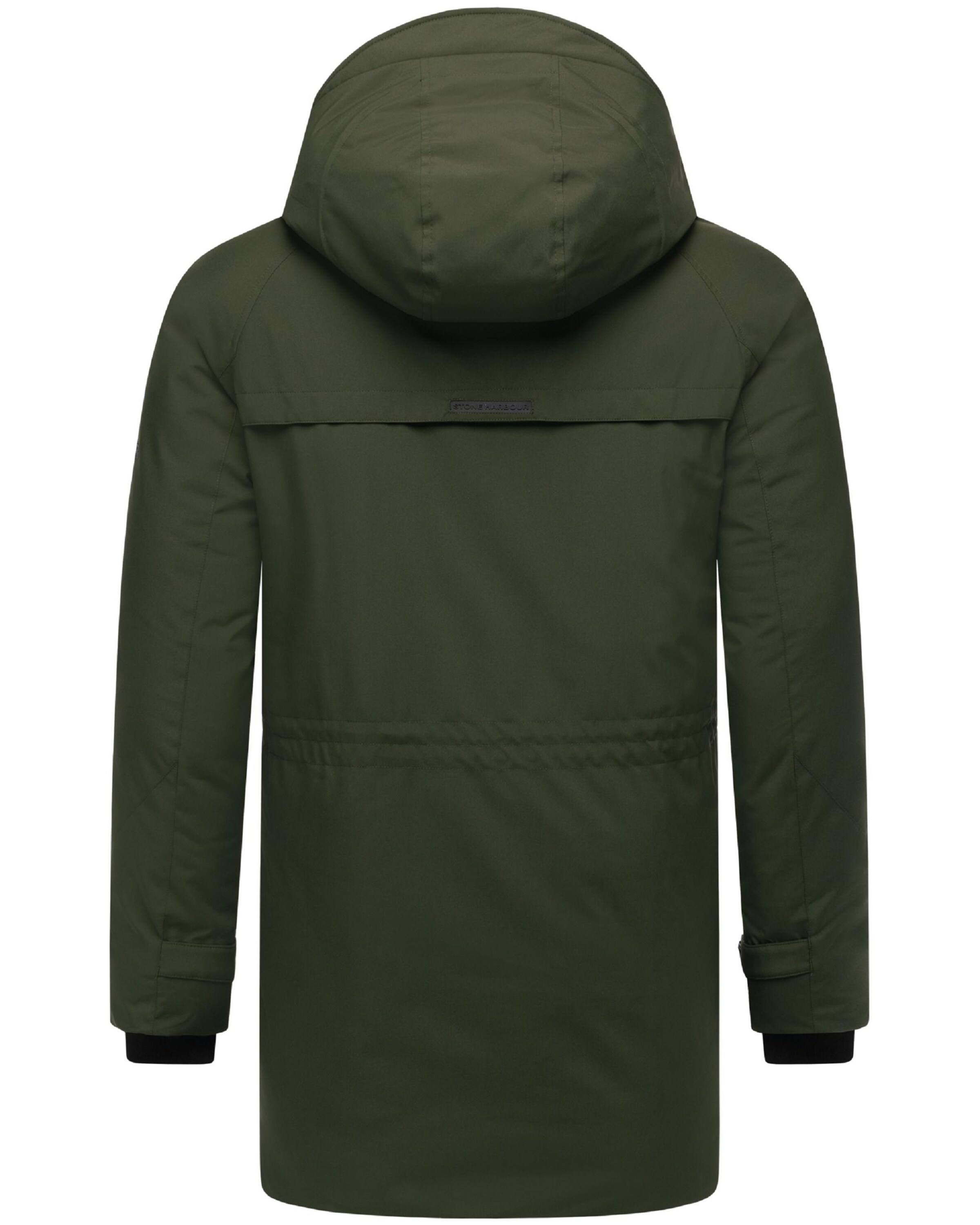STONE HARBOUR Winterjas 'Emriis XX' in Groen