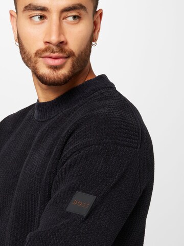 Pullover 'Komentino' di BOSS Orange in nero