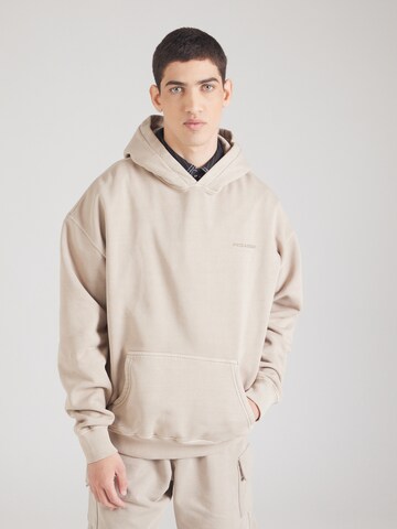 Pegador Sweatshirt in Beige: Vorderseite