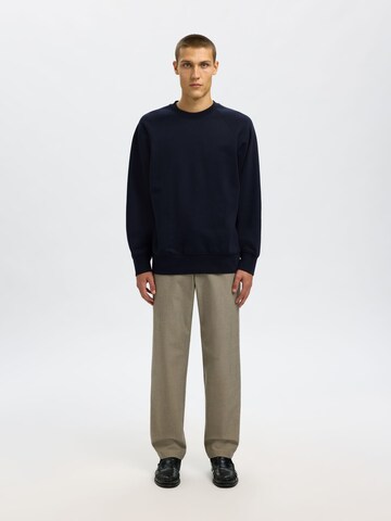 SELECTED Sweatshirt i blå