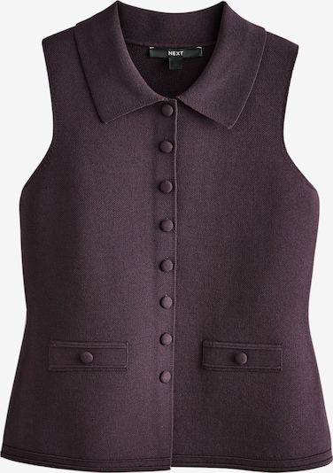 Megzta liemenė iš Next, spalva – šokolado spalva, Prekių apžvalga