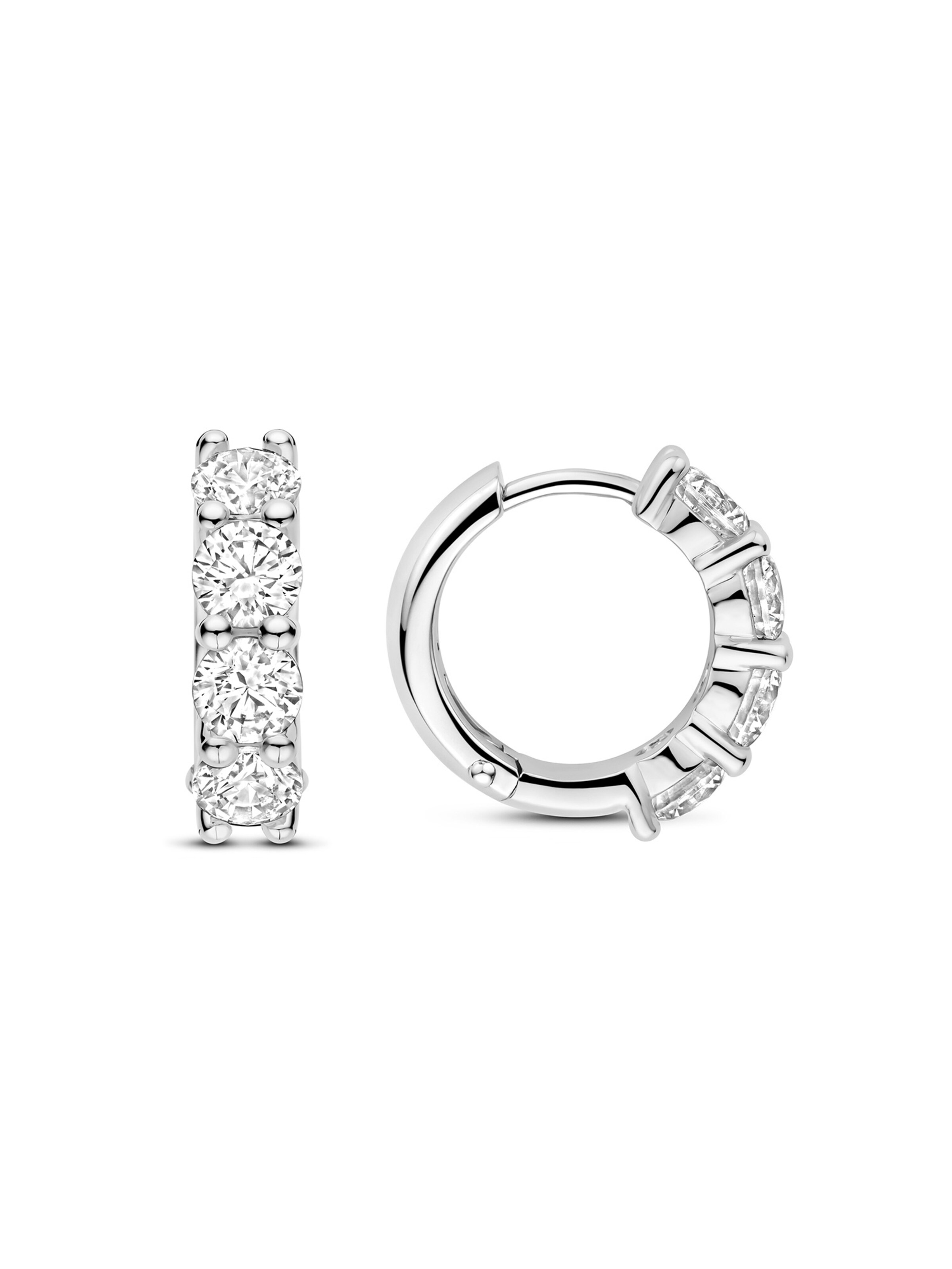 Ti Sento Milano Earrings in Silver