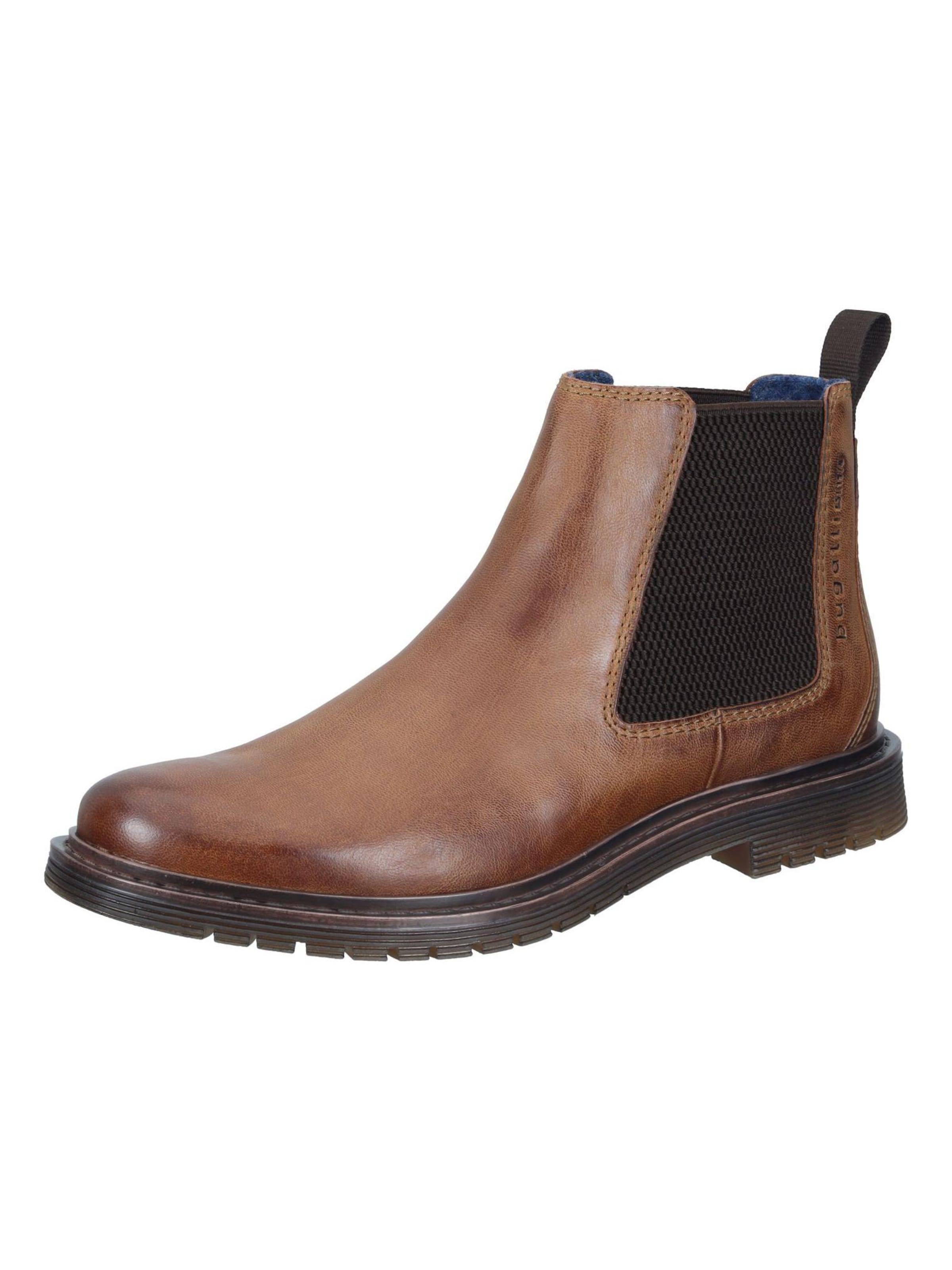 bugatti Chelsea Boots in Brown: front
