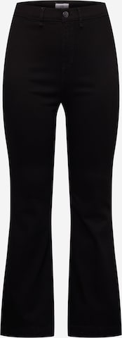 River Island Plus Flared Jeans 'ELLA' in Black: front