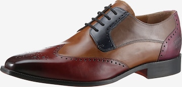 MELVIN & HAMILTON Lace-Up Shoes in Brown: front
