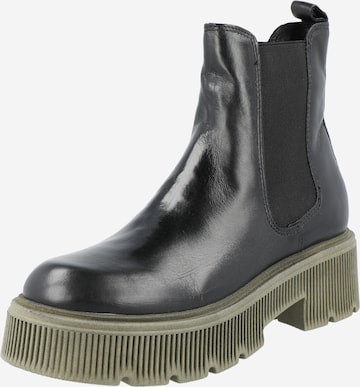 MJUS Chelsea Boots 'BOMBACOLOR' in Black: front