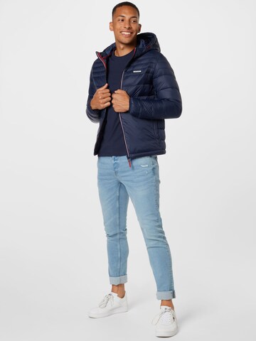 JACK & JONES Between-Season Jacket 'JJEACE' in Blue