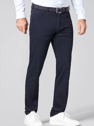 Regular Pantalon Meyer Hosen en bleu : devant