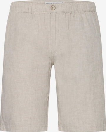 INDICODE JEANS - Calças chino ' IDTropelo ' em bege: frente