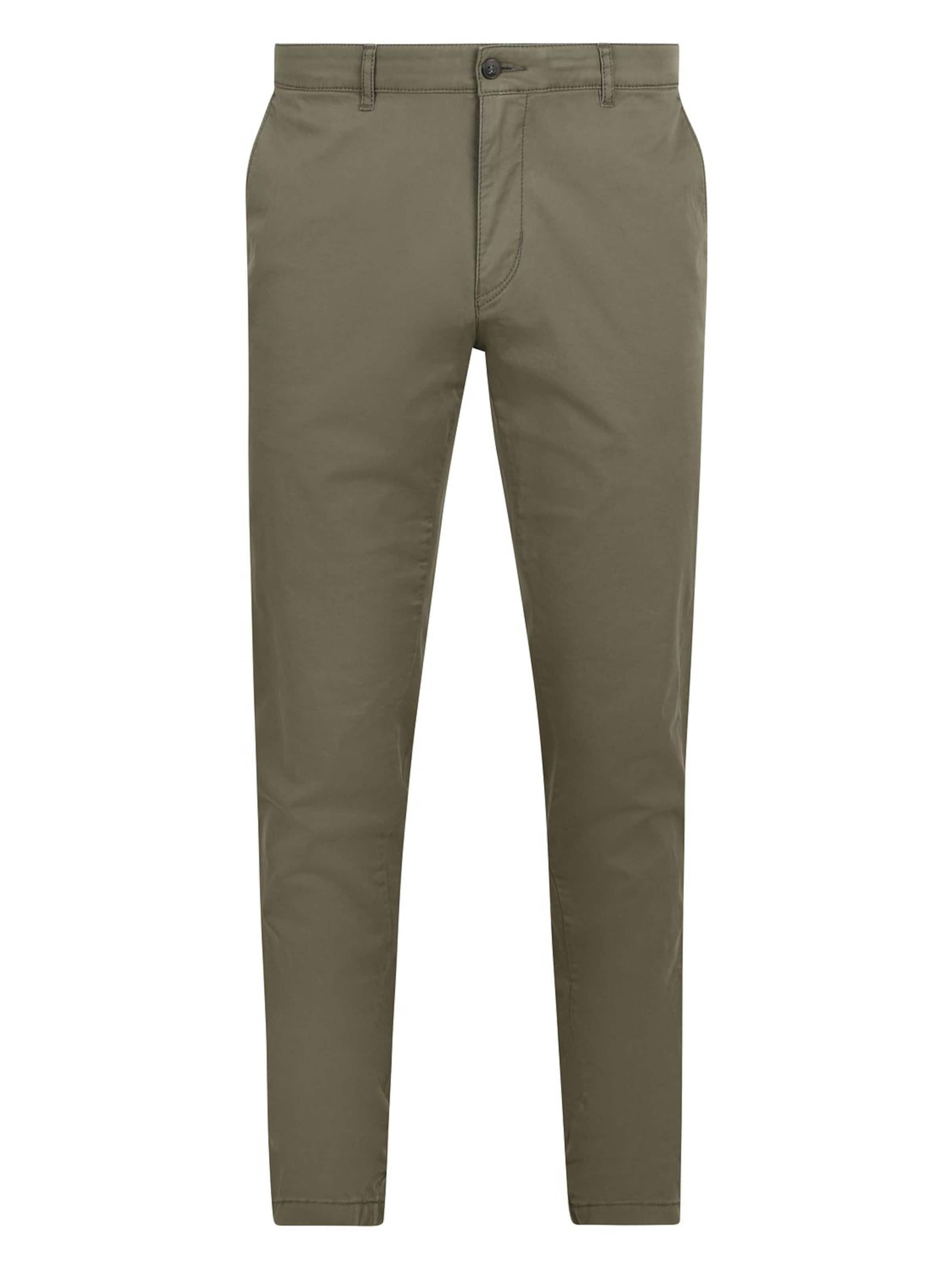 Pantalon chino Steppin' out en vert : devant