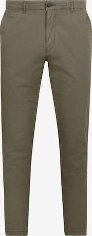 Pantalon chino Steppin' out en vert : devant