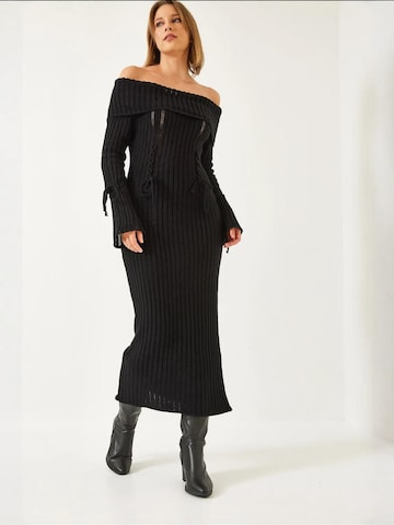 Abito in maglia di Bianco Lucci in nero