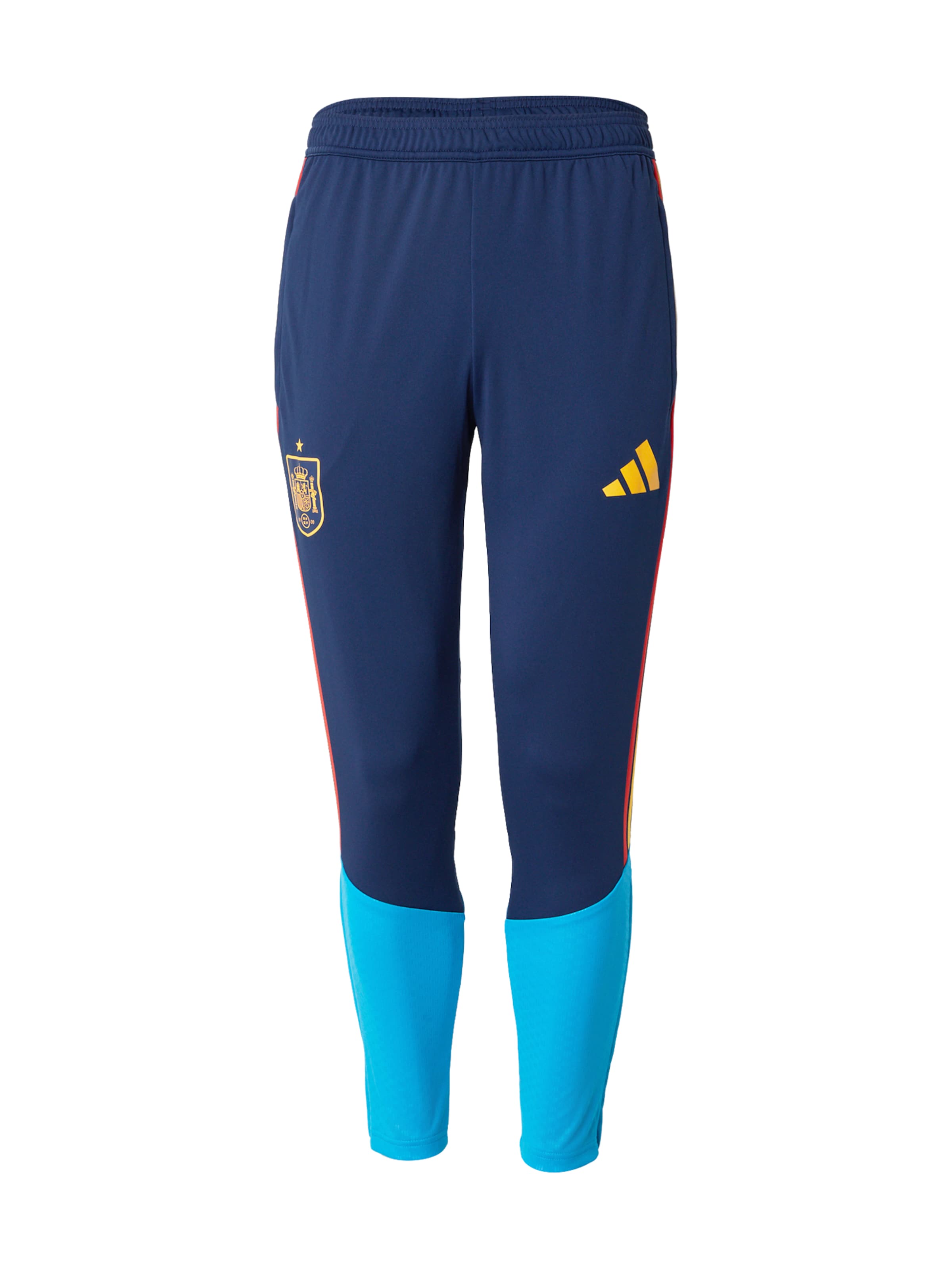 ADIDAS PERFORMANCE Slimfit Sportbroek 'Spanien 26 Tiro' in Blauw: voorkant