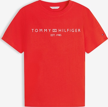 raudona TOMMY HILFIGER Marškinėliai: priekis