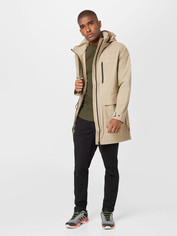 JACK WOLFSKIN Funktionsjacke in Beige