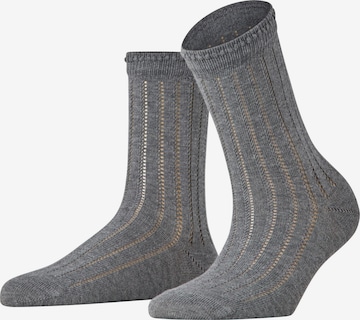 FALKE Socken 'Eyelet' in Grau: Vorderseite