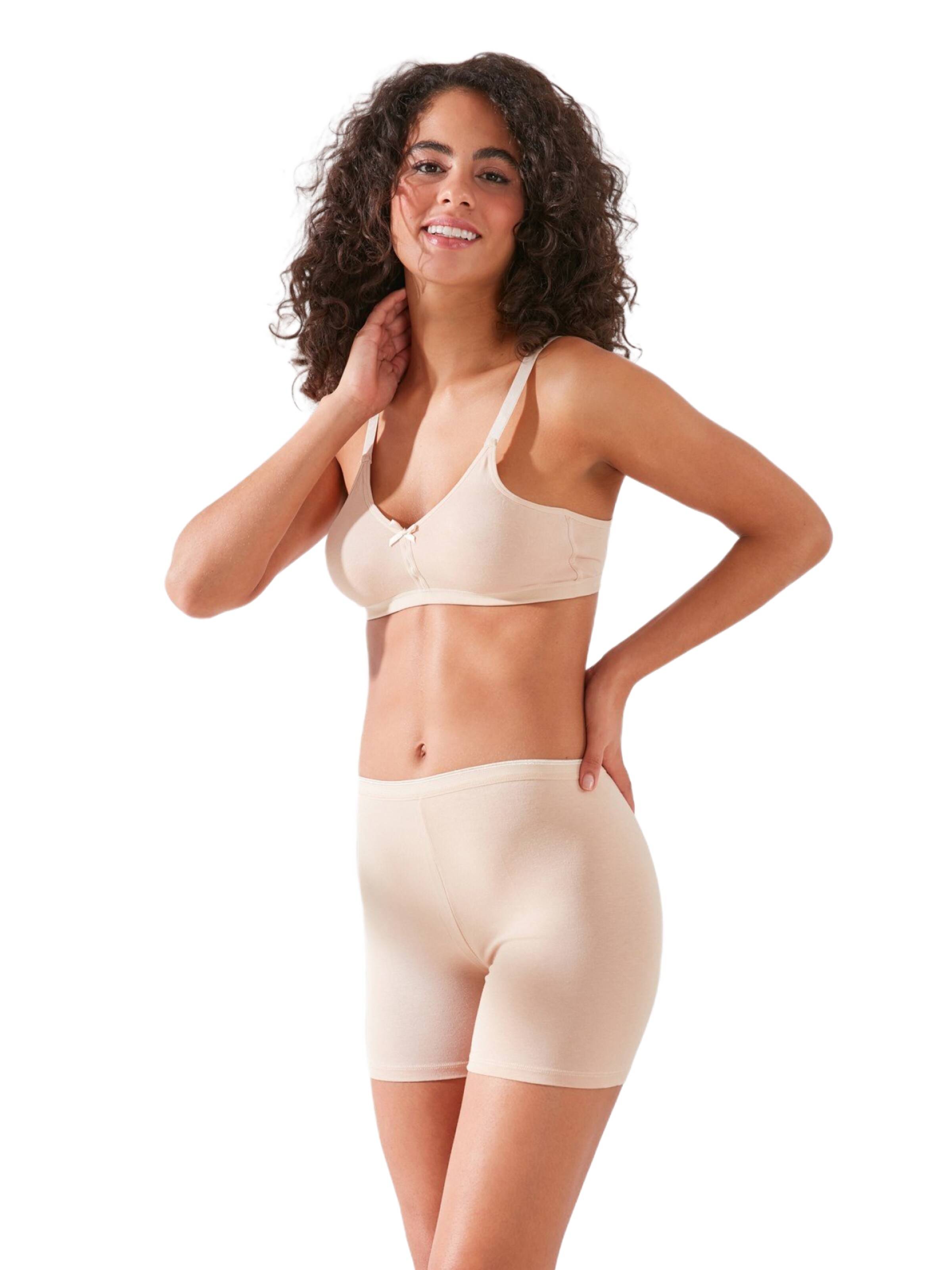 C&City Skinny Leggings in Beige