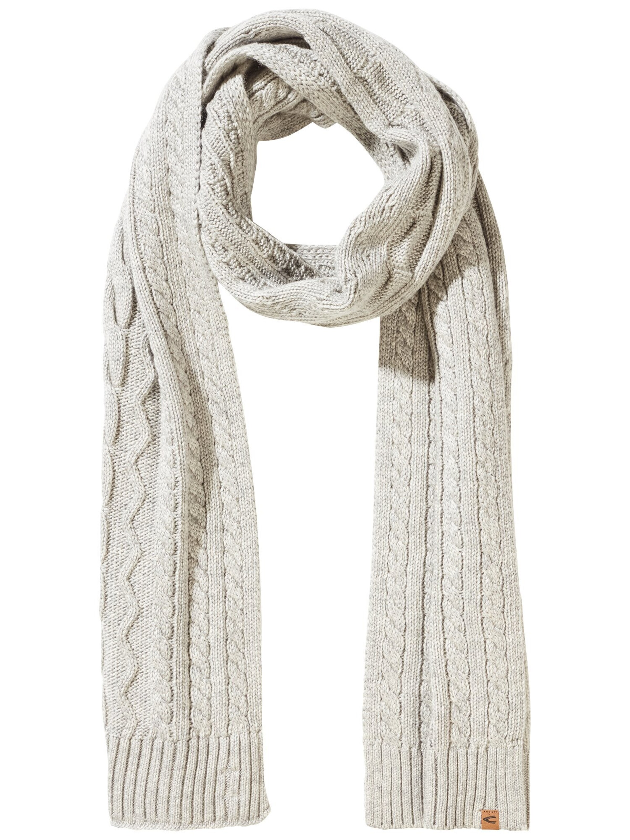 CAMEL ACTIVE Scarf in Grey: front