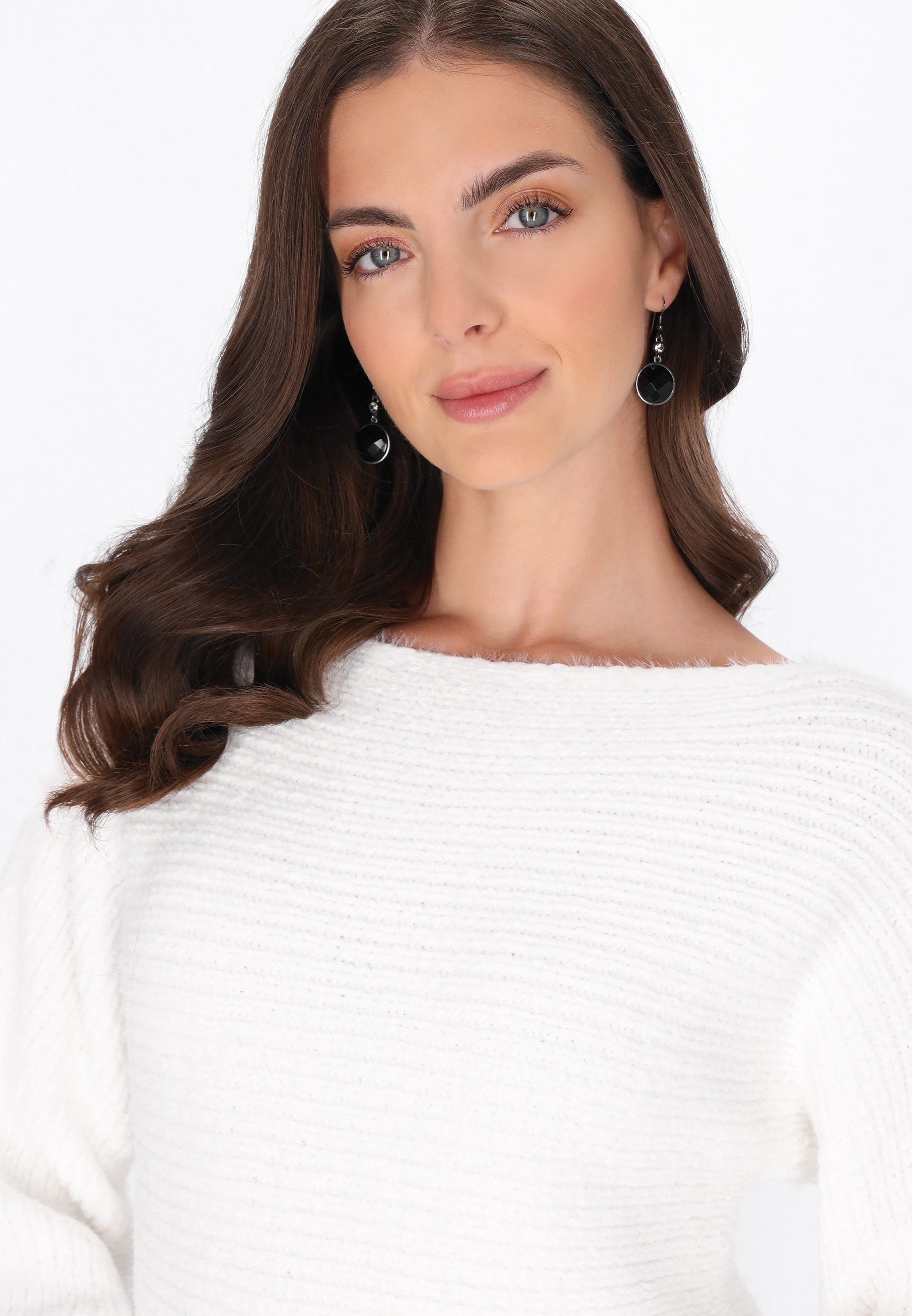 FELIPA Pullover in Weiß