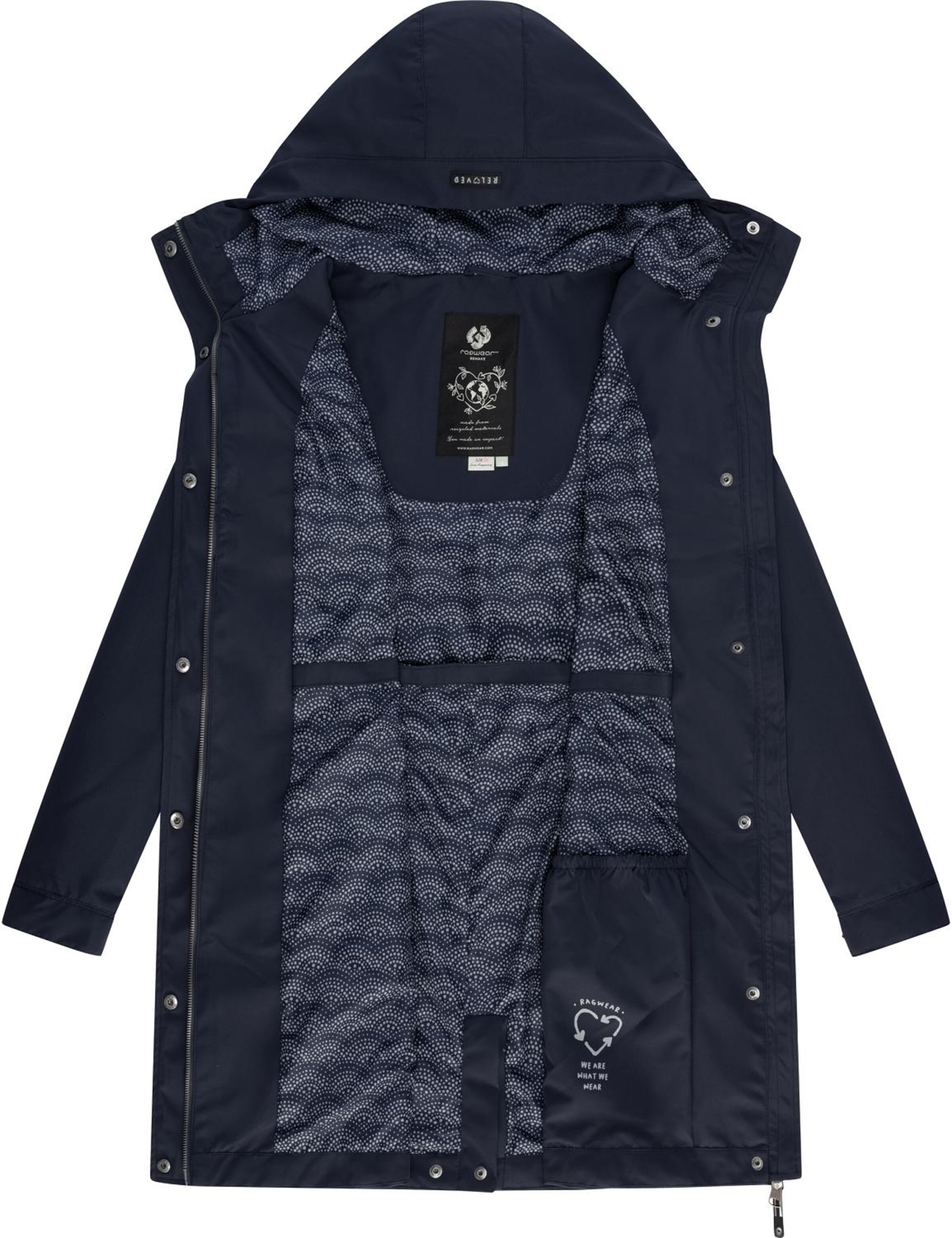 Ragwear Between-seasons parka in Blue